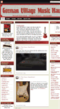 Mobile Screenshot of germanvillagemusichaus.com